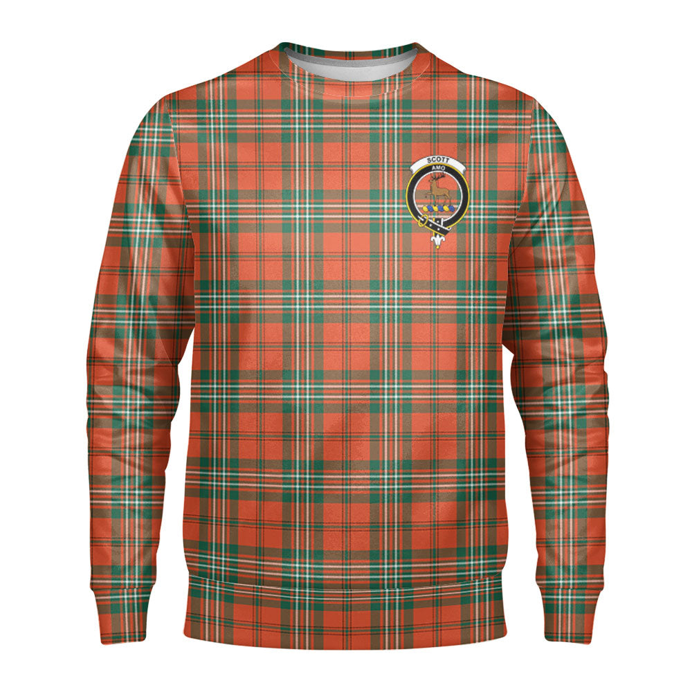 Scott Ancient Tartan Crest Sweatshirt
