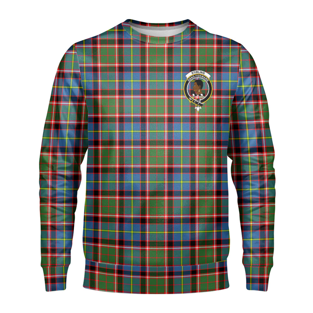Stirling (of Keir) Tartan Crest Sweatshirt