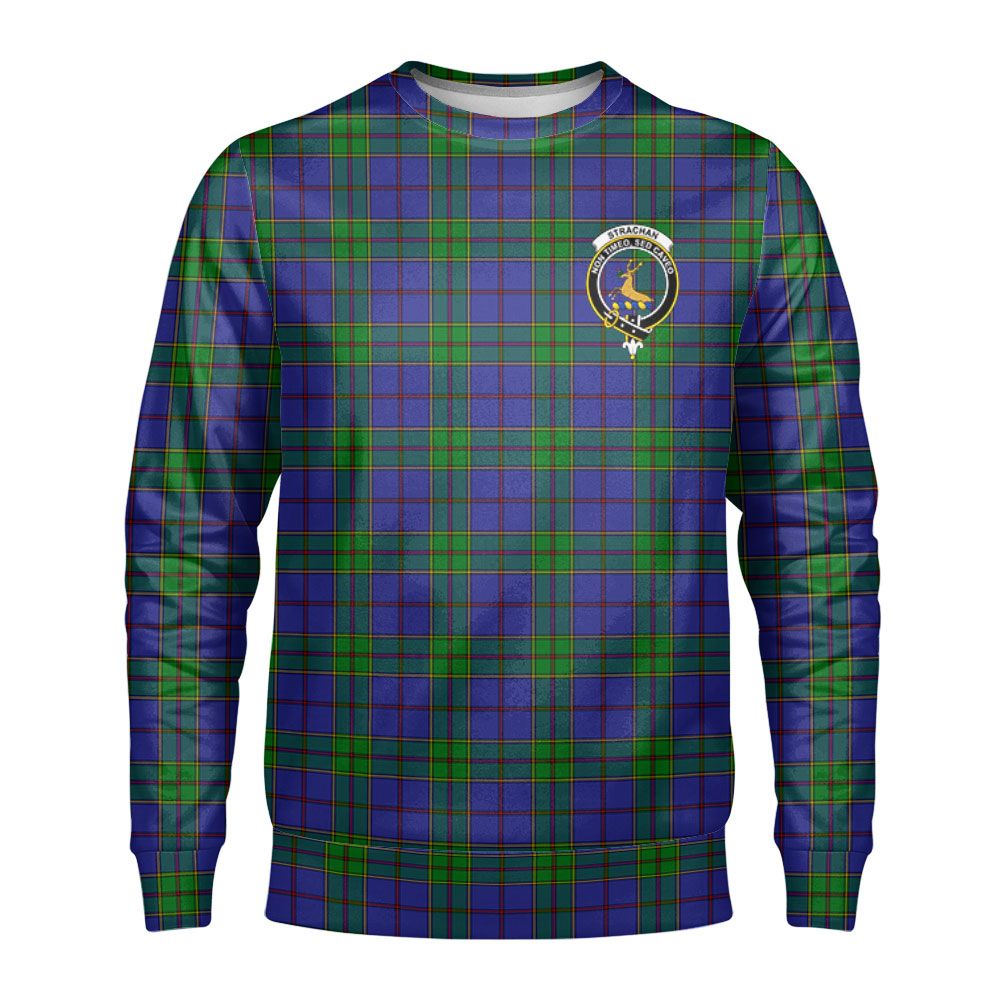 Strachan Tartan Crest Sweatshirt