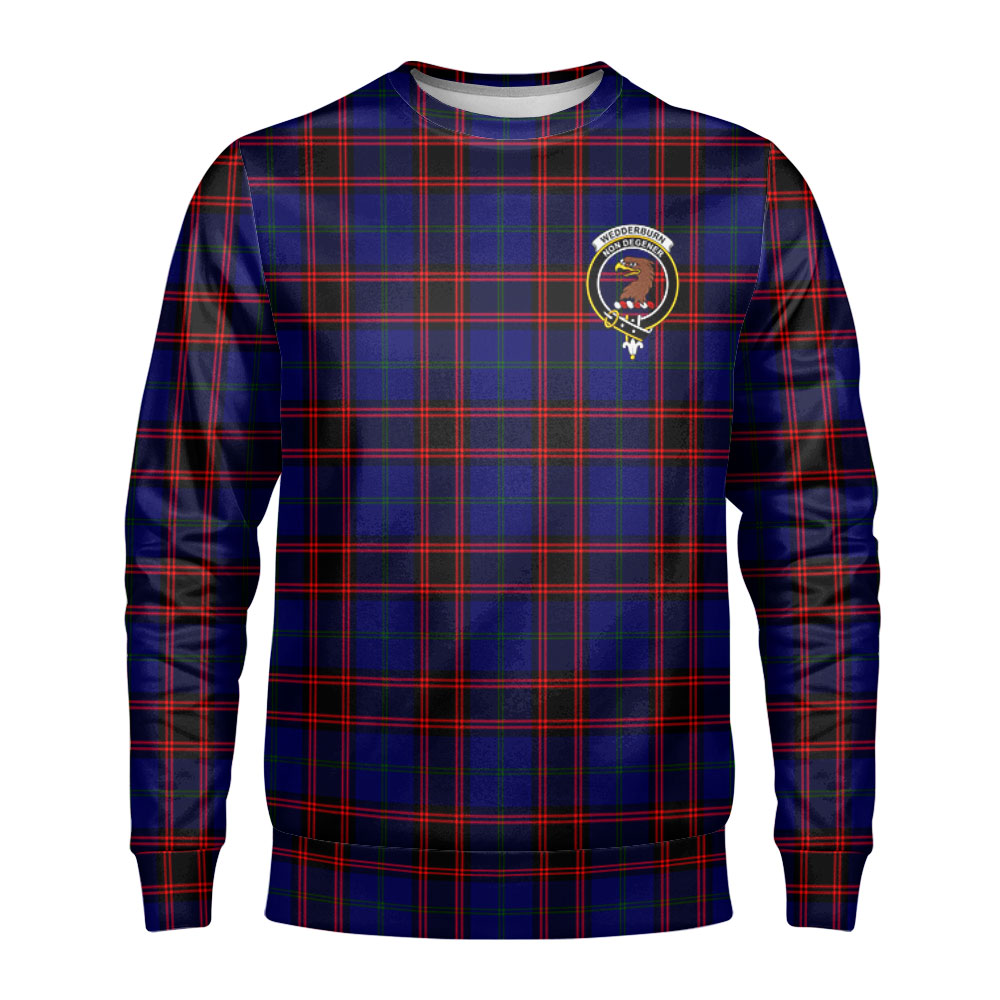 Wedderburn Tartan Crest Sweatshirt