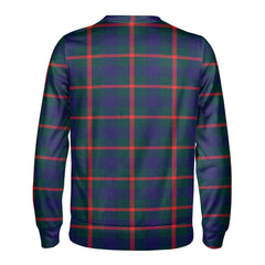 Agnew Modern Tartan Crest Sweatshirt