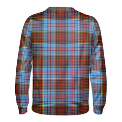 Anderson Modern Tartan Crest Sweatshirt