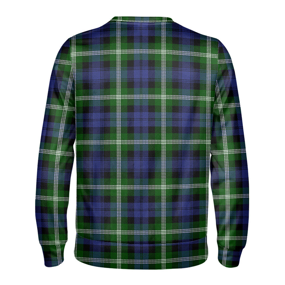 Baillie Modern Tartan Crest Sweatshirt