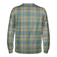 Balfour Blue Tartan Crest Sweatshirt