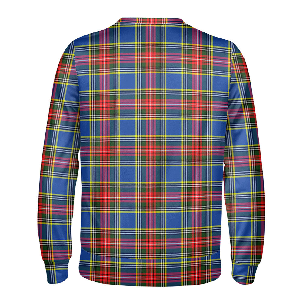 Beaton Modern Tartan Crest Sweatshirt