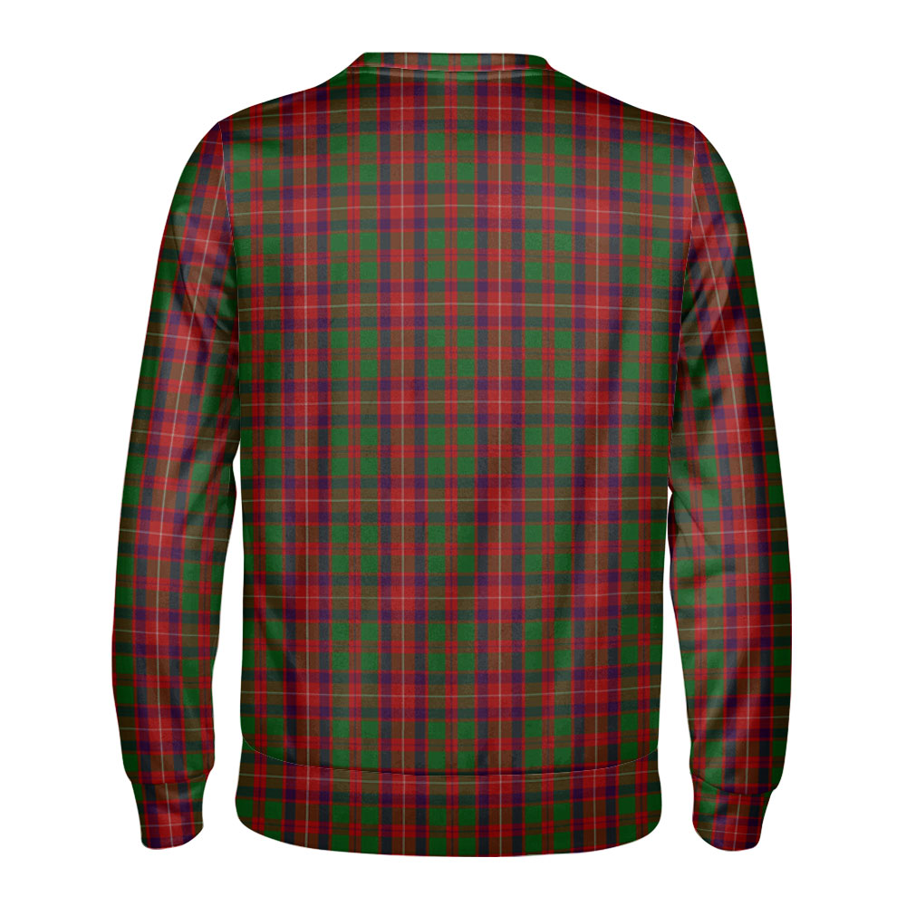 Ged Tartan Crest Sweatshirt
