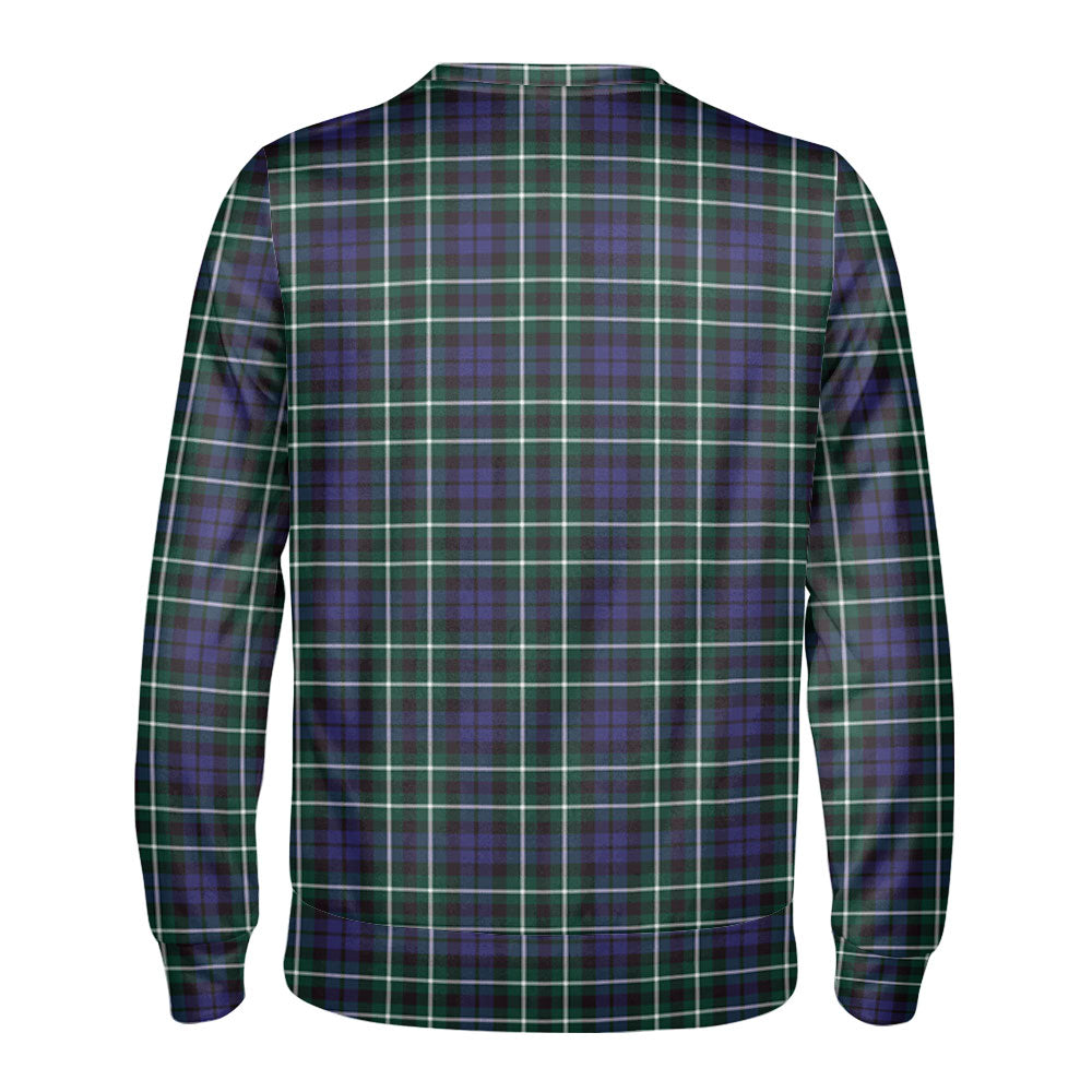 Graham of Montrose Modern Tartan Crest Sweatshirt