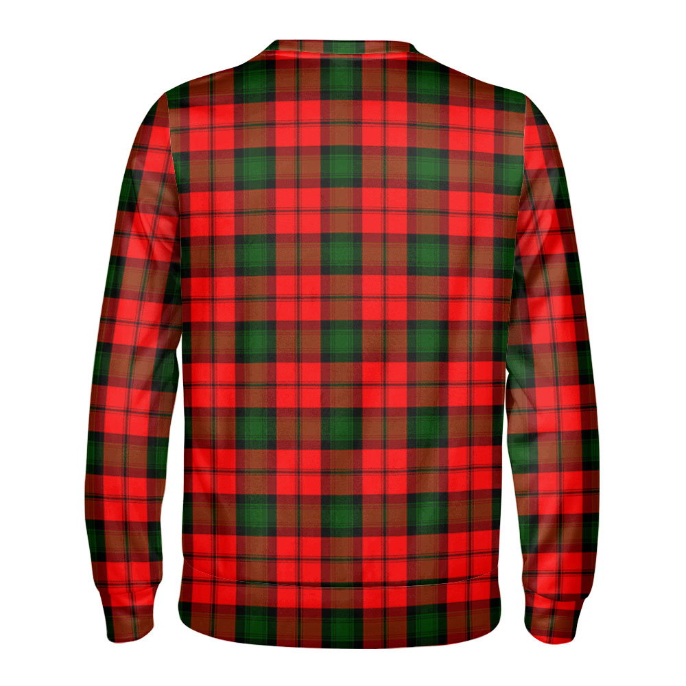 Kerr Modern Tartan Crest Sweatshirt