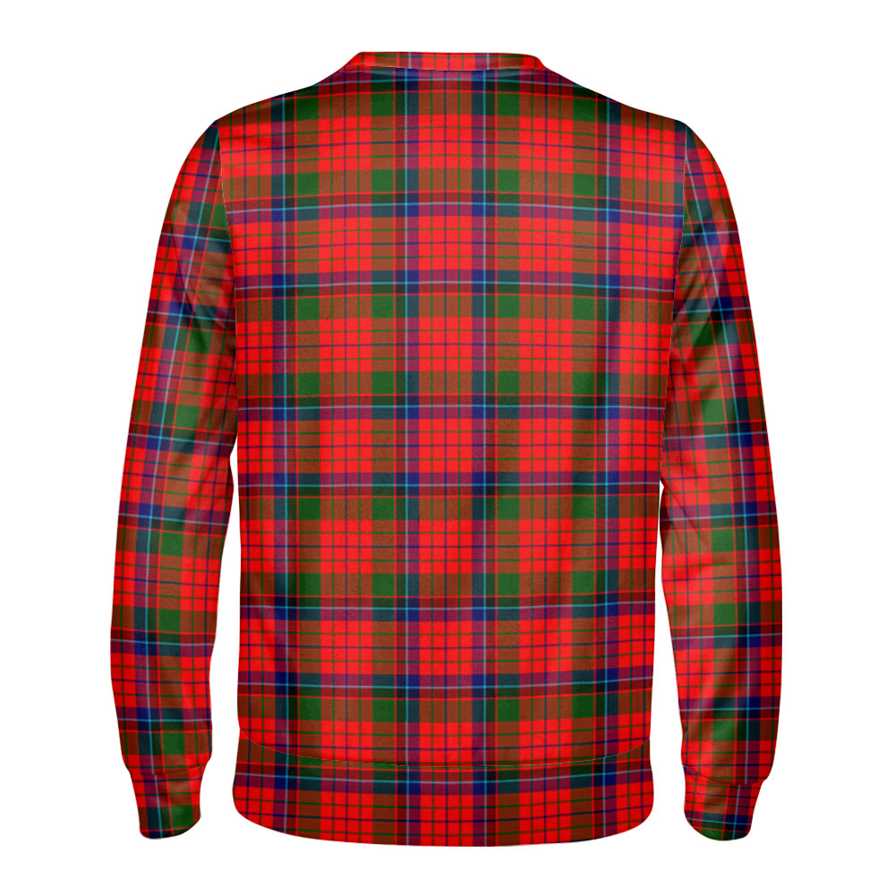 Nicolson Modern Tartan Crest Sweatshirt