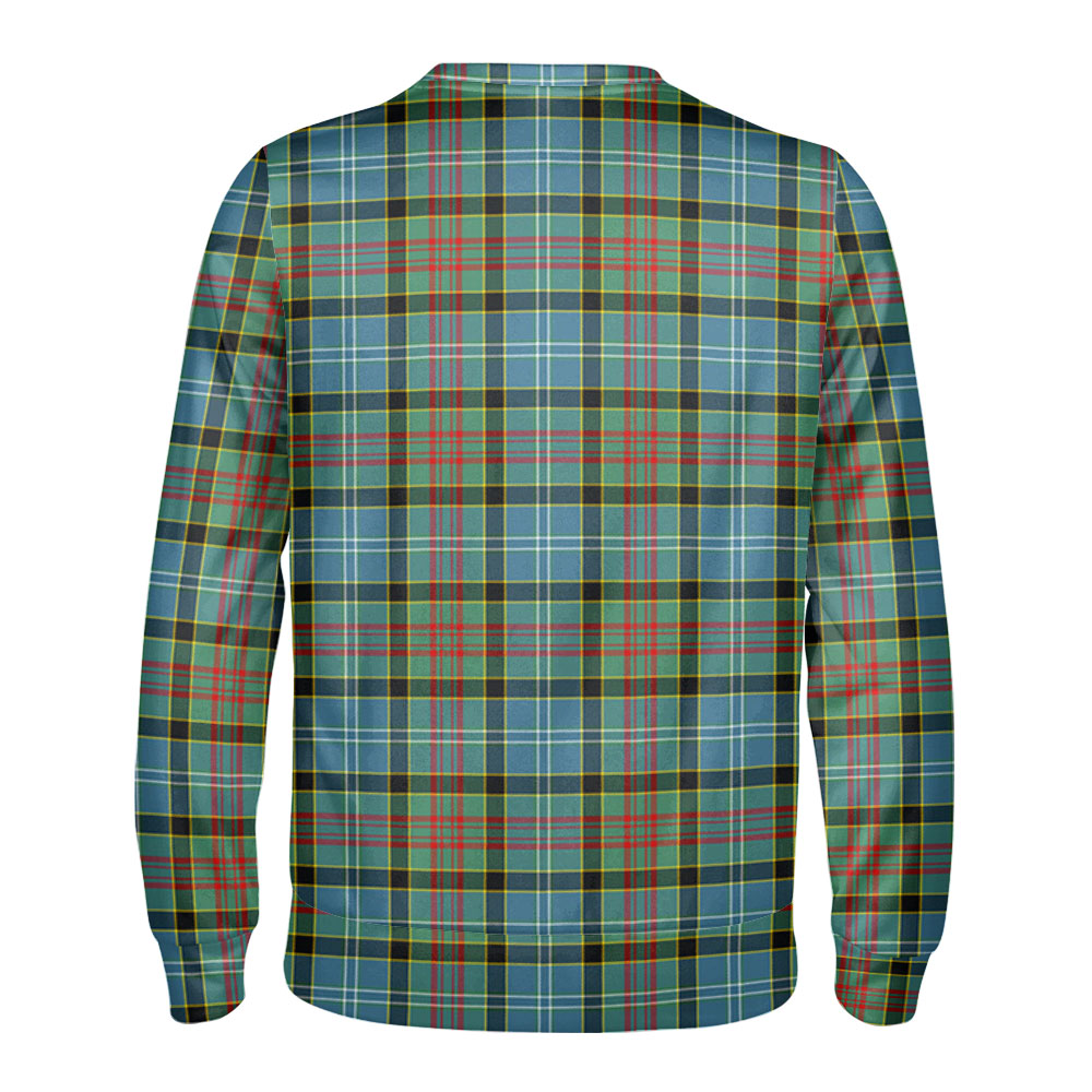 Paisley District Tartan Crest Sweatshirt
