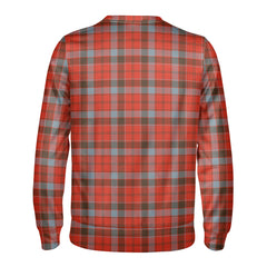 Robertson Weathered Tartan Crest Sweatshirt