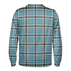 Thomson Blue Tartan Crest Sweatshirt