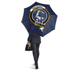 MacHardy Modern Tartan Crest Umbrella