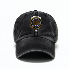 Leslie Crest Washed Classic Cap