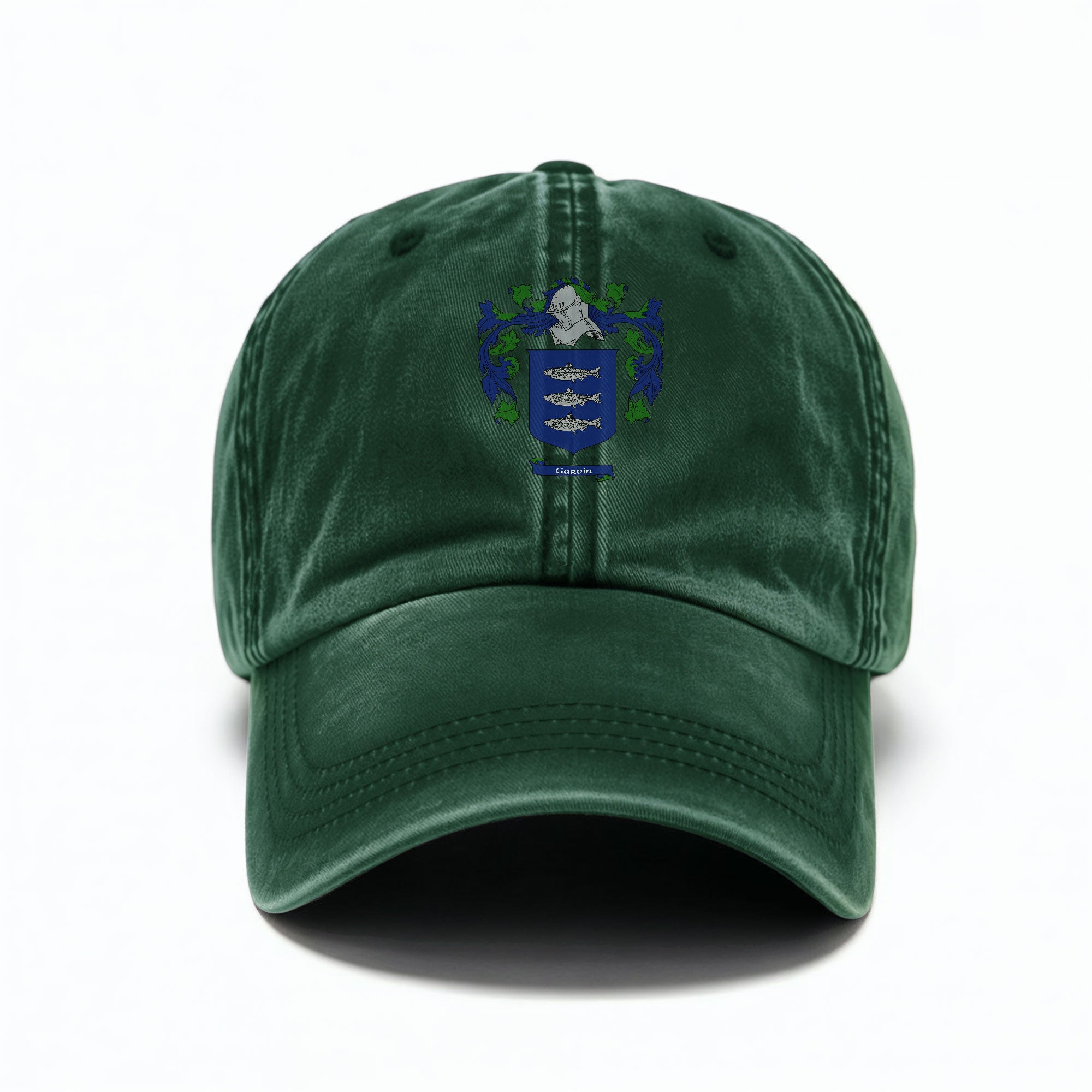 Garvin Coat of Arms Washed Classic Cap