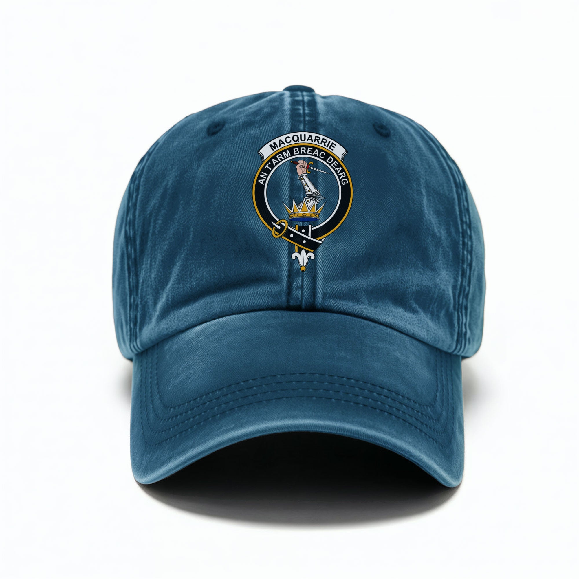 MacQuarrie Crest Washed Classic Cap