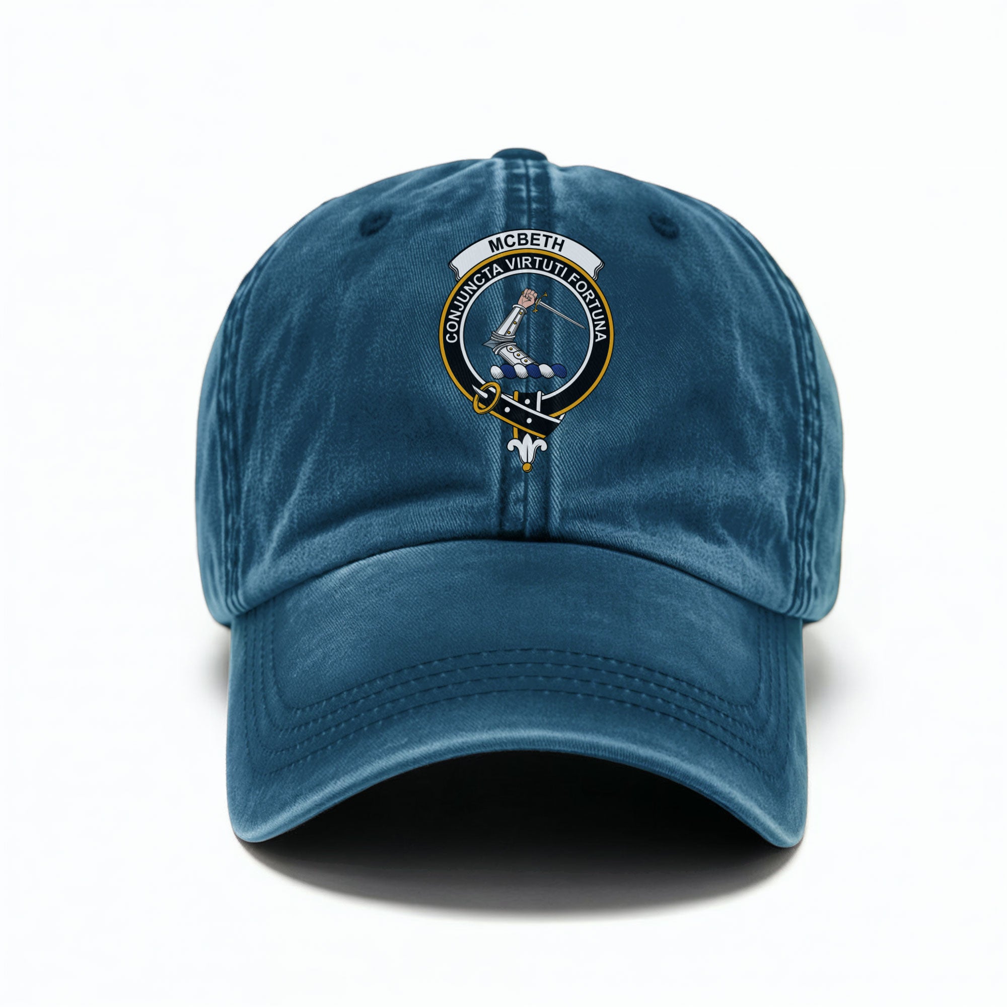 McBeth Crest Washed Classic Cap
