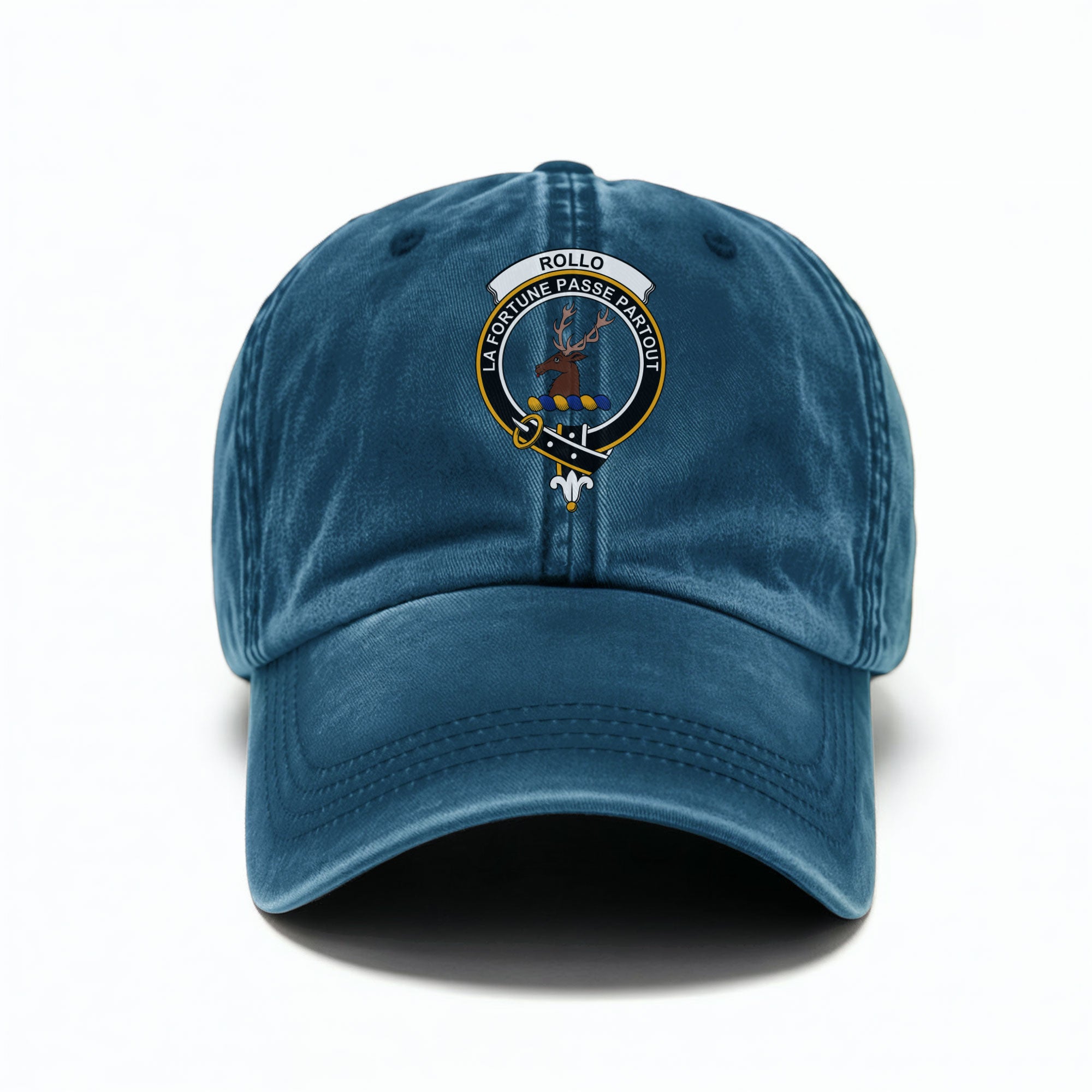 Rollo Crest Washed Classic Cap