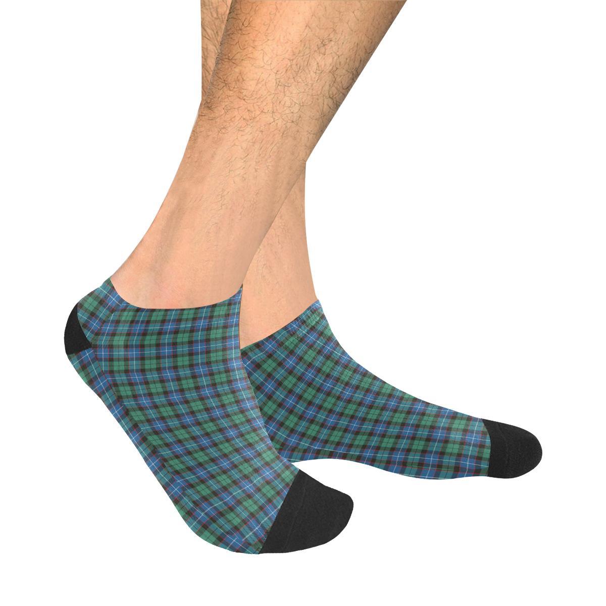 Hunter Ancient Tartan Ankle Socks