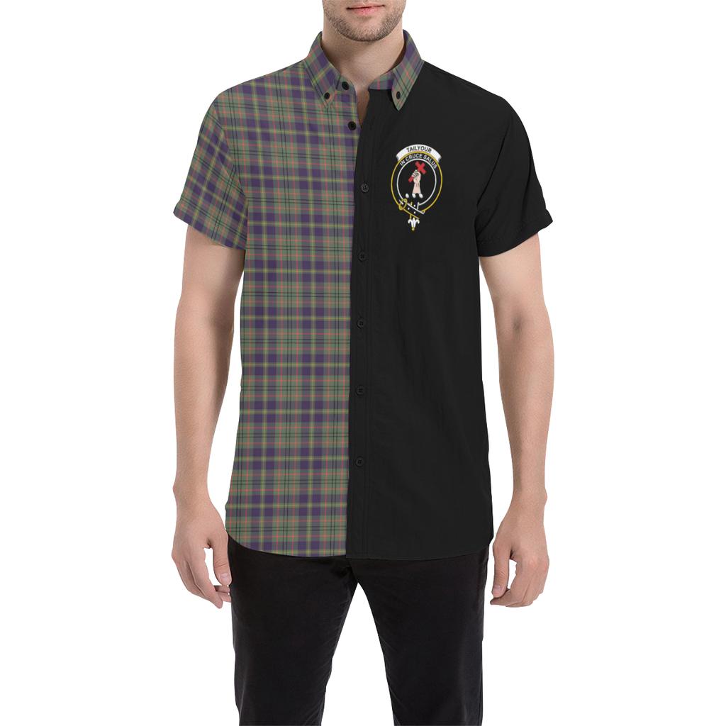 Taylor Weathered Tartan Crest Men Shirt