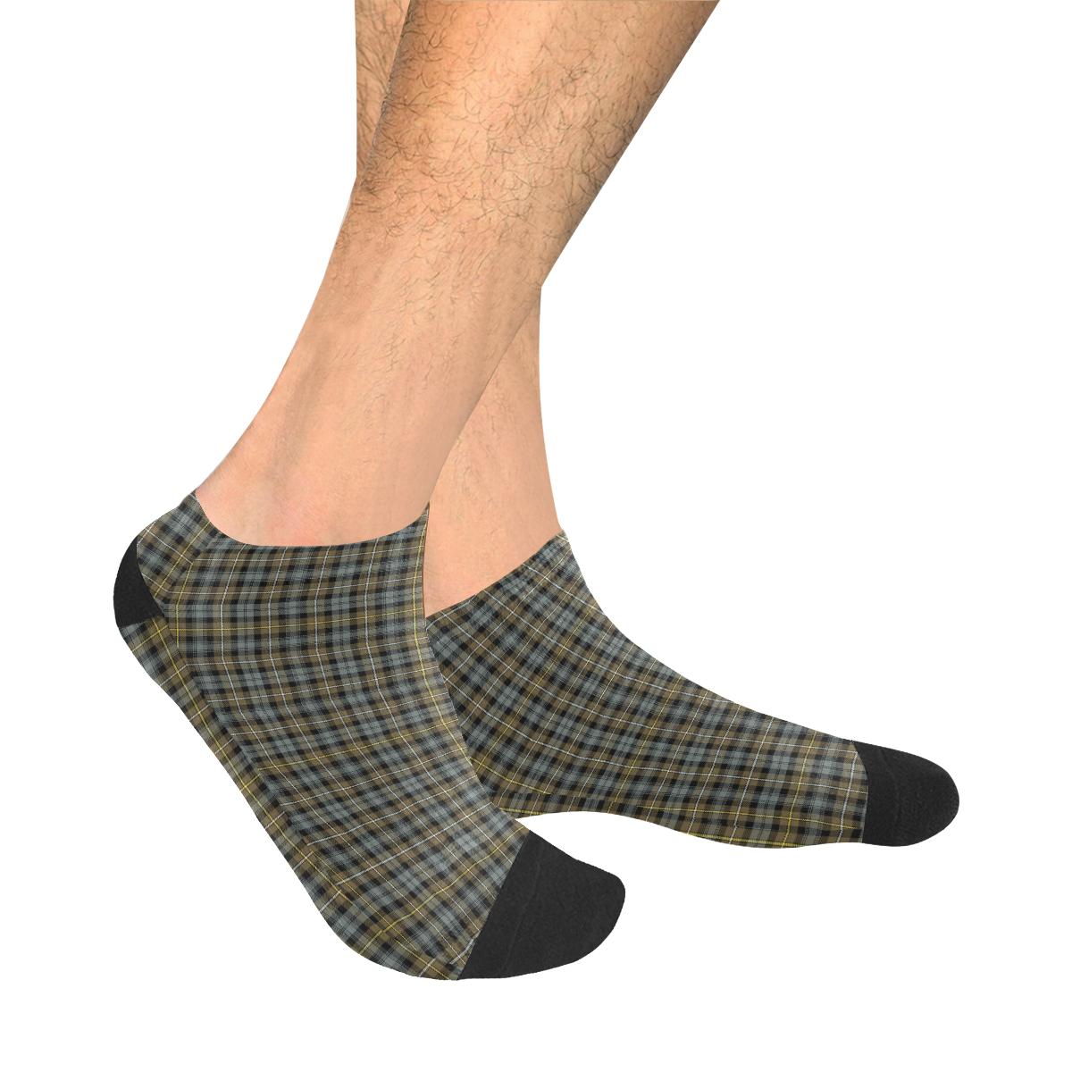 Campbell Argyll Weathered Tartan Ankle Socks