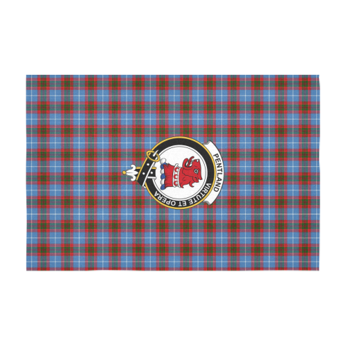 Pentland Tartan Crest Tablecloth