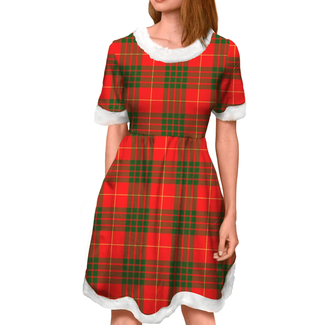 Cameron Modern Tartan Christmas Dress