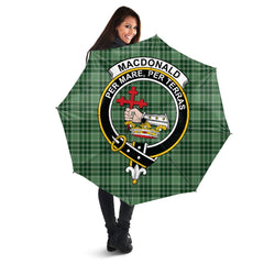 MacDonald Lord of the Isles Hunting Modern Tartan Crest Umbrella
