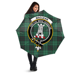 MacLean Hunting Ancient Tartan Crest Umbrella