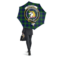 Oliphant Modern Tartan Crest Umbrella