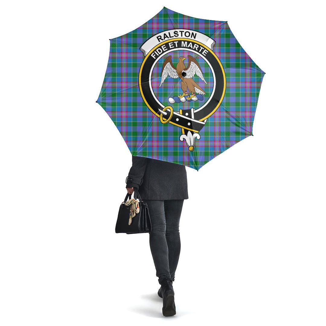 Ralston Tartan Crest Umbrella