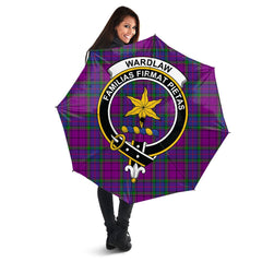 Wardlaw Modern Tartan Crest Umbrella