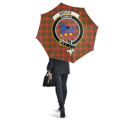 Bruce Modern Tartan Crest Umbrella