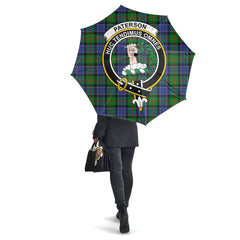 Paterson Tartan Crest Umbrella