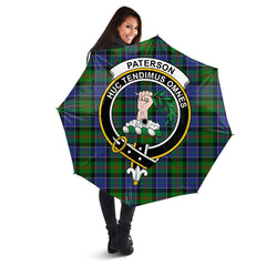 Paterson Tartan Crest Umbrella
