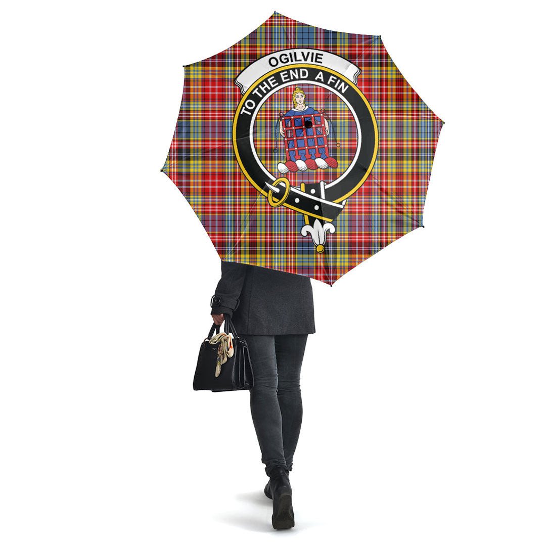 Ogilvie of Airlie Ancient Tartan Crest Umbrella