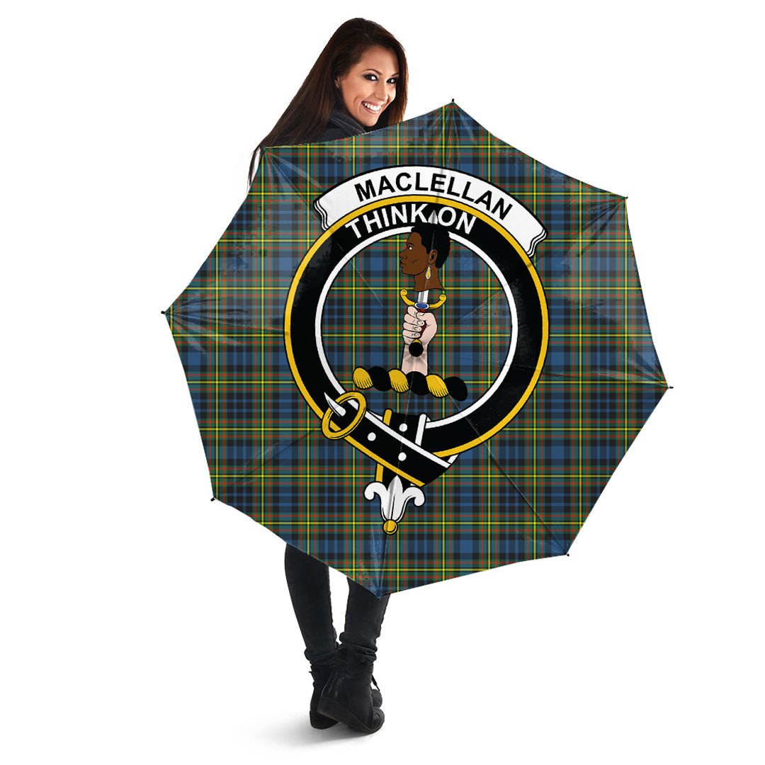 MacLellan Ancient Tartan Crest Umbrella