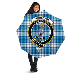 Roberton Tartan Crest Umbrella