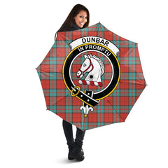 Dunbar Ancient Tartan Crest Umbrella