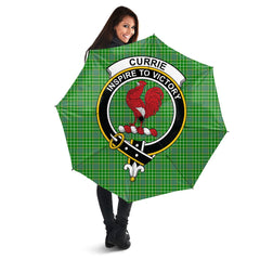 Currie Tartan Crest Umbrella