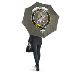 Haig Check Tartan Crest Umbrella