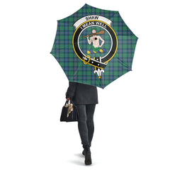 Shaw Ancient Tartan Crest Umbrella