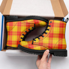 MacMillan Tartan Leather Boots