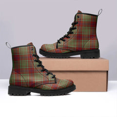 MacGillivray Hunting Ancient Tartan Leather Boots