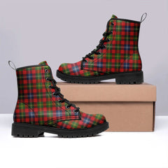 Forrester Tartan Leather Boots