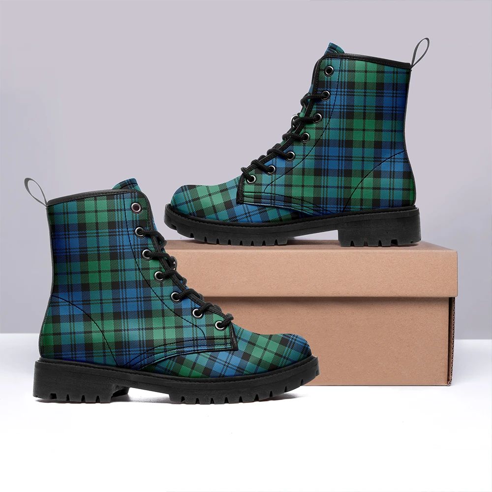 Campbell Ancient 01 Tartan Leather Boots