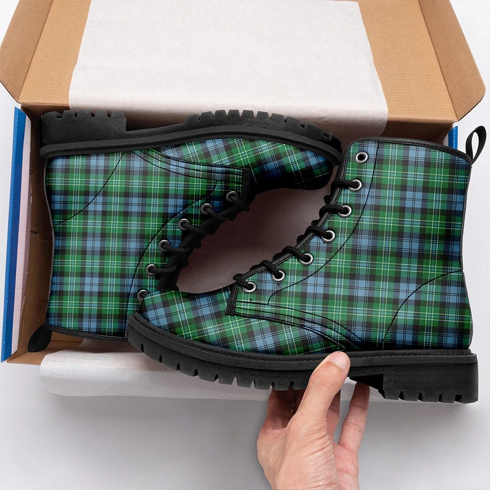 Arbuthnot Ancient Tartan Leather Boots