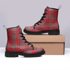 Moubray Tartan Leather Boots