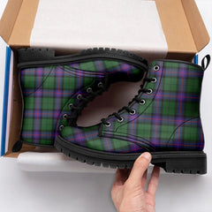 Armstrong Modern Tartan Leather Boots