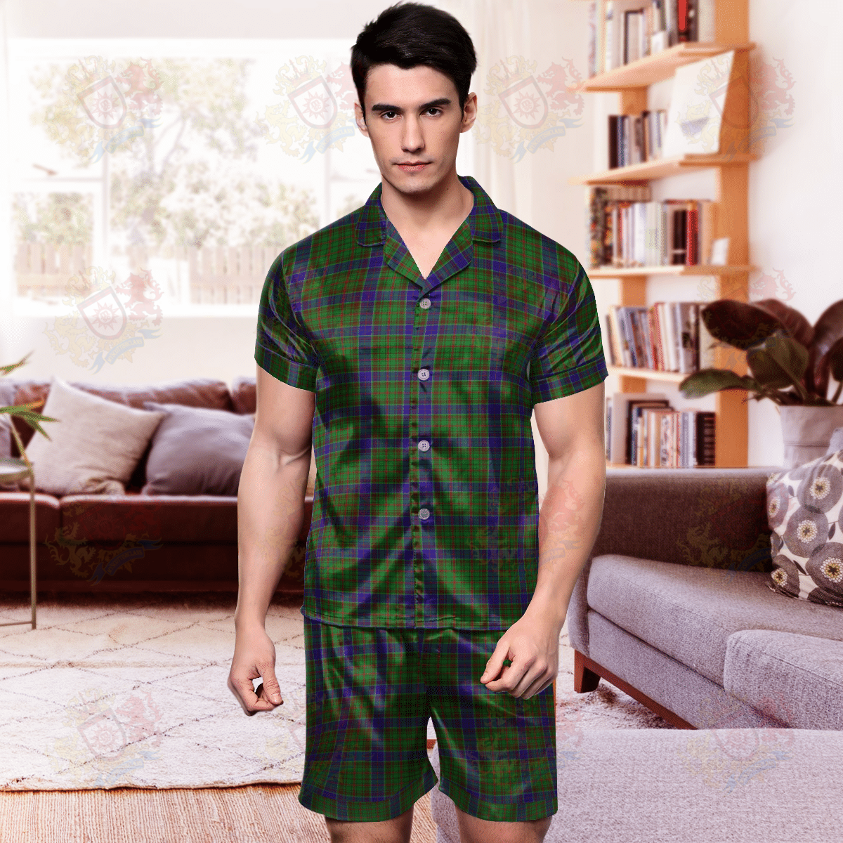 Adam Tartan Short Sleeve Pyjama